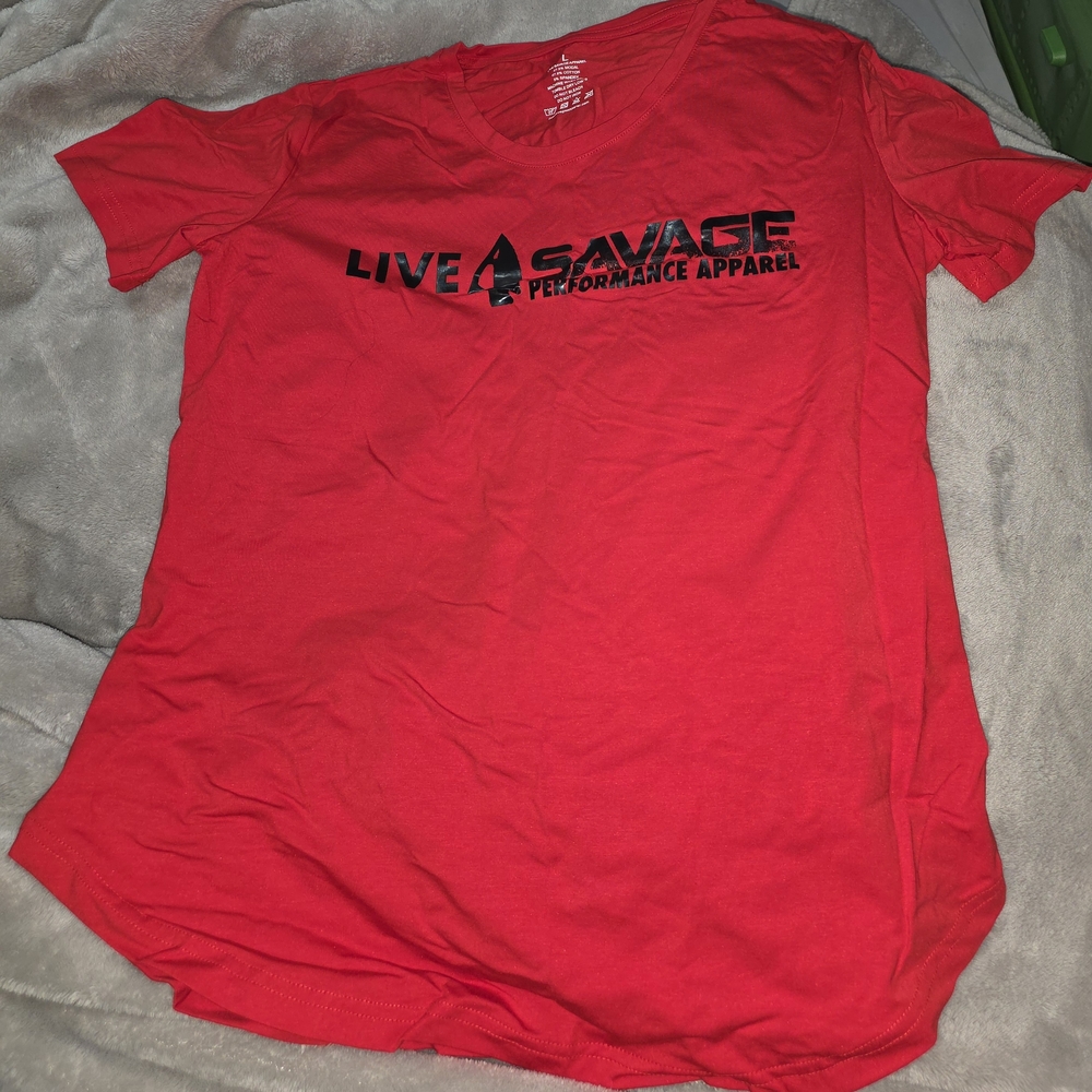 Red Short Sleeve Tee